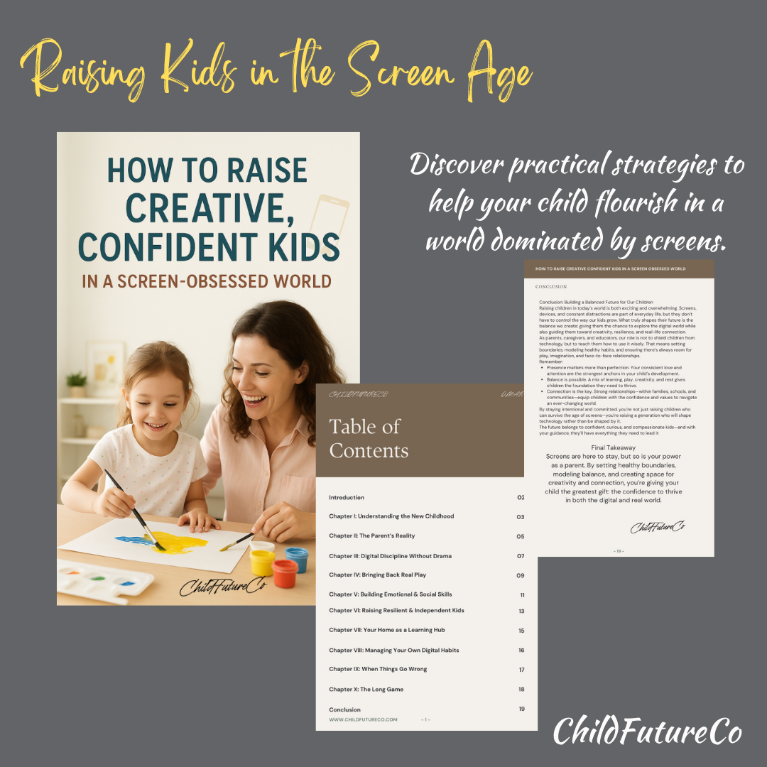 BOOK Raising Creative & Confident Kids: Thriving Beyond Screens
