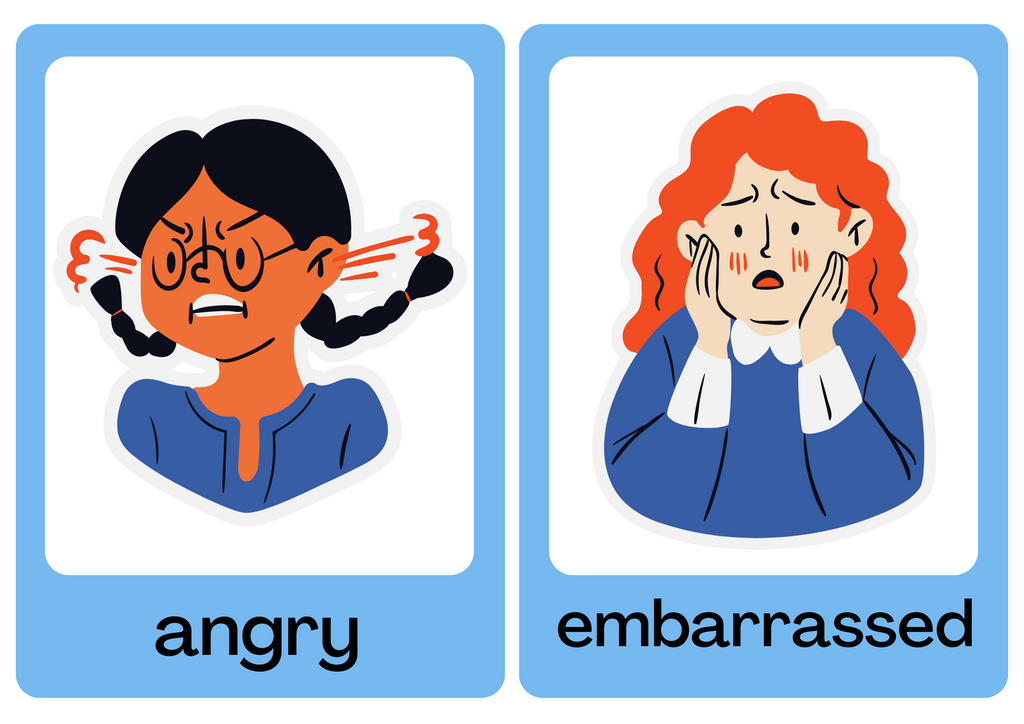 Feelings and Emotions Flashcards for Kids – Learning Made Fun