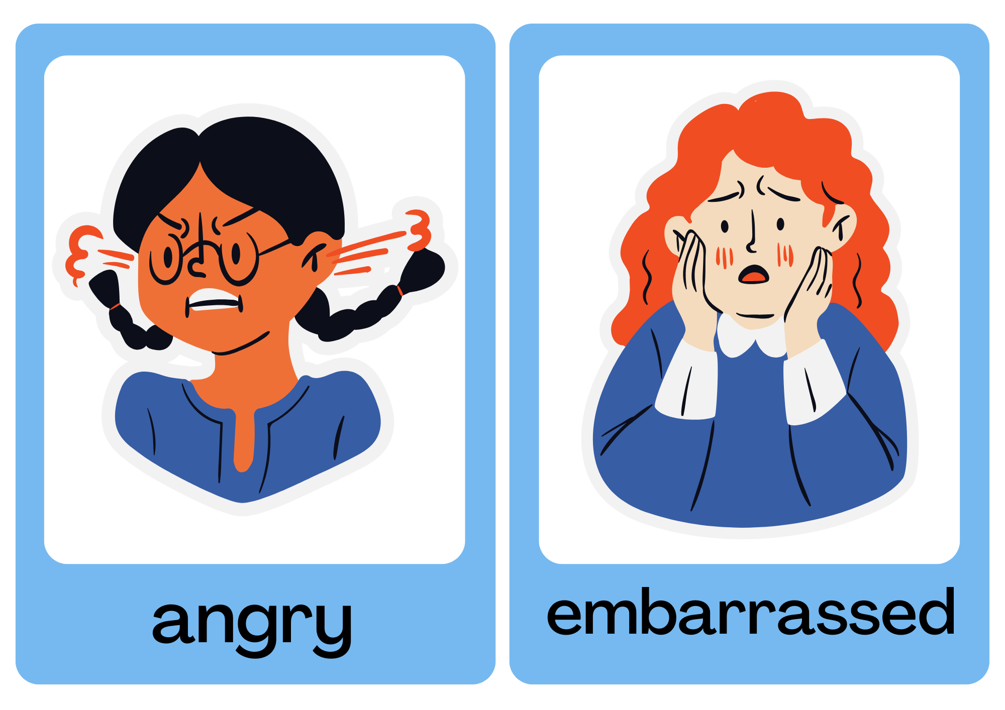 Feelings and Emotions Flashcards for Kids – Learning Made Fun