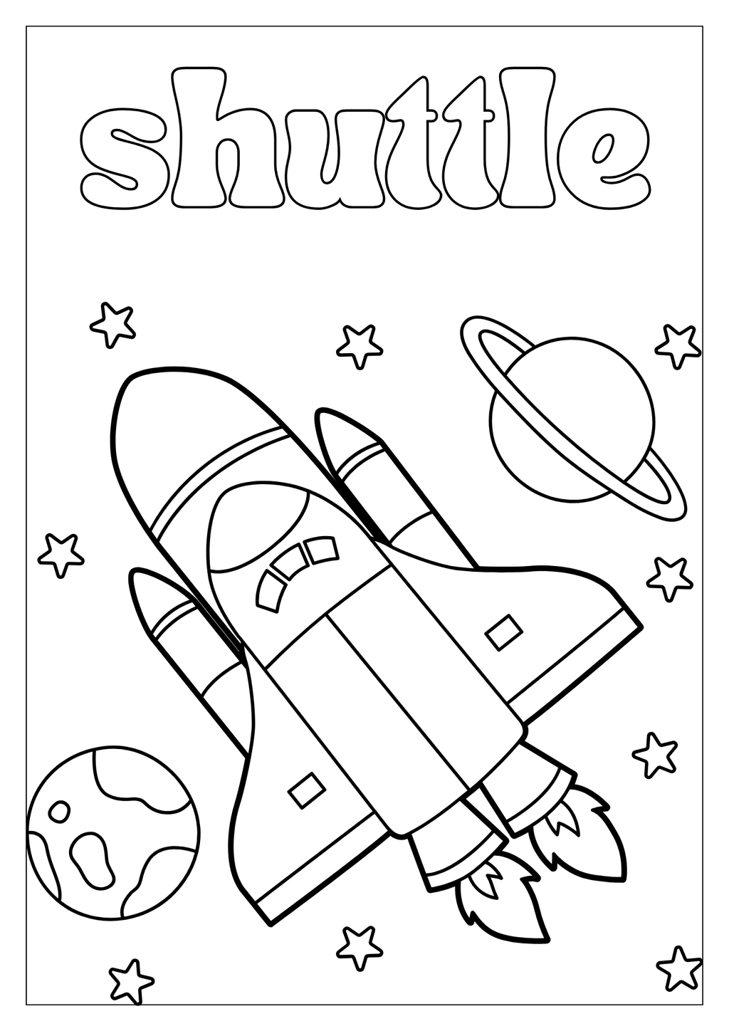 🚚 Vehicles Coloring Book for Kids – Fun Construction and Transport Activity Pages