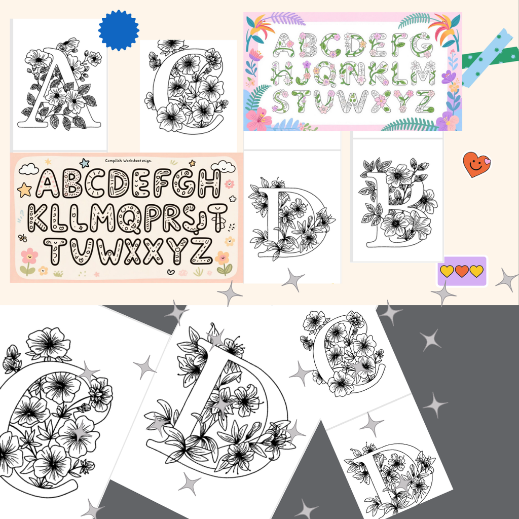 Learn and Color: ABC