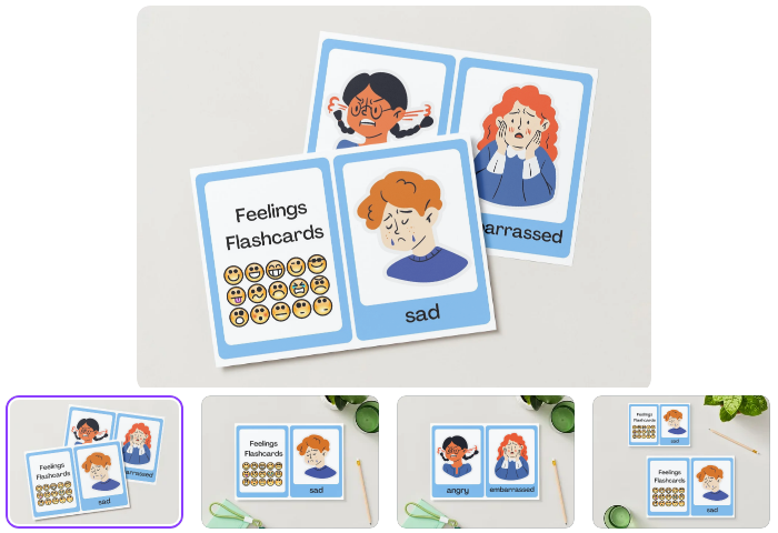 Feelings and Emotions Flashcards for Kids – Learning Made Fun