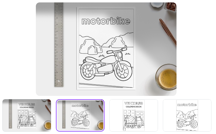 🚚 Vehicles Coloring Book for Kids – Fun Construction and Transport Activity Pages